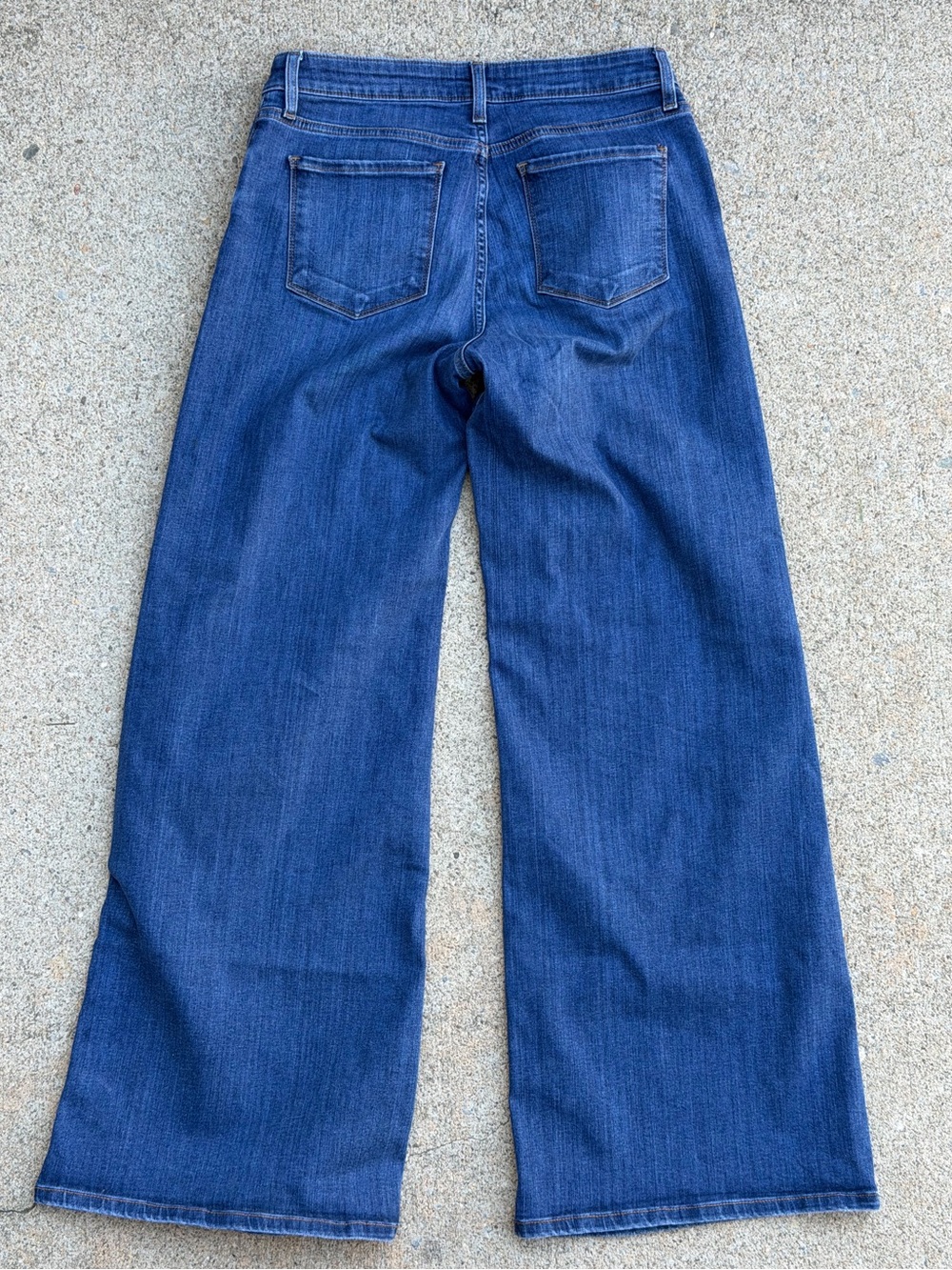 Kut From The Kloth Margo Wide Leg Jeans High Rise Dark Wash Size 6 - Picture 3 of 9